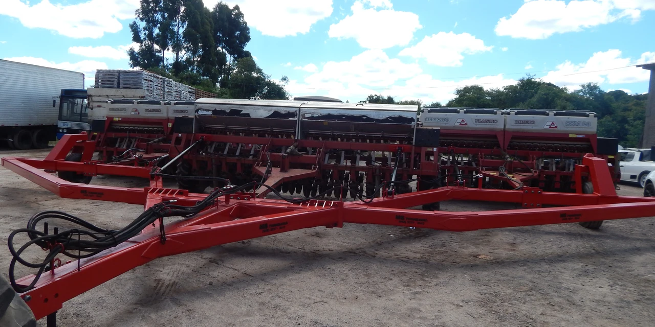 Empresa piraiense fabrica um dos maiores equipamentos agrícolas do Brasil