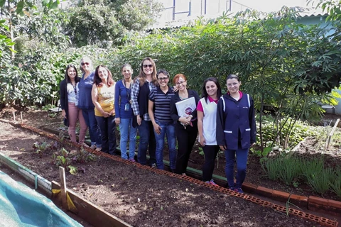 Cmei São Judas integra projeto "Sentidos e Sabores"