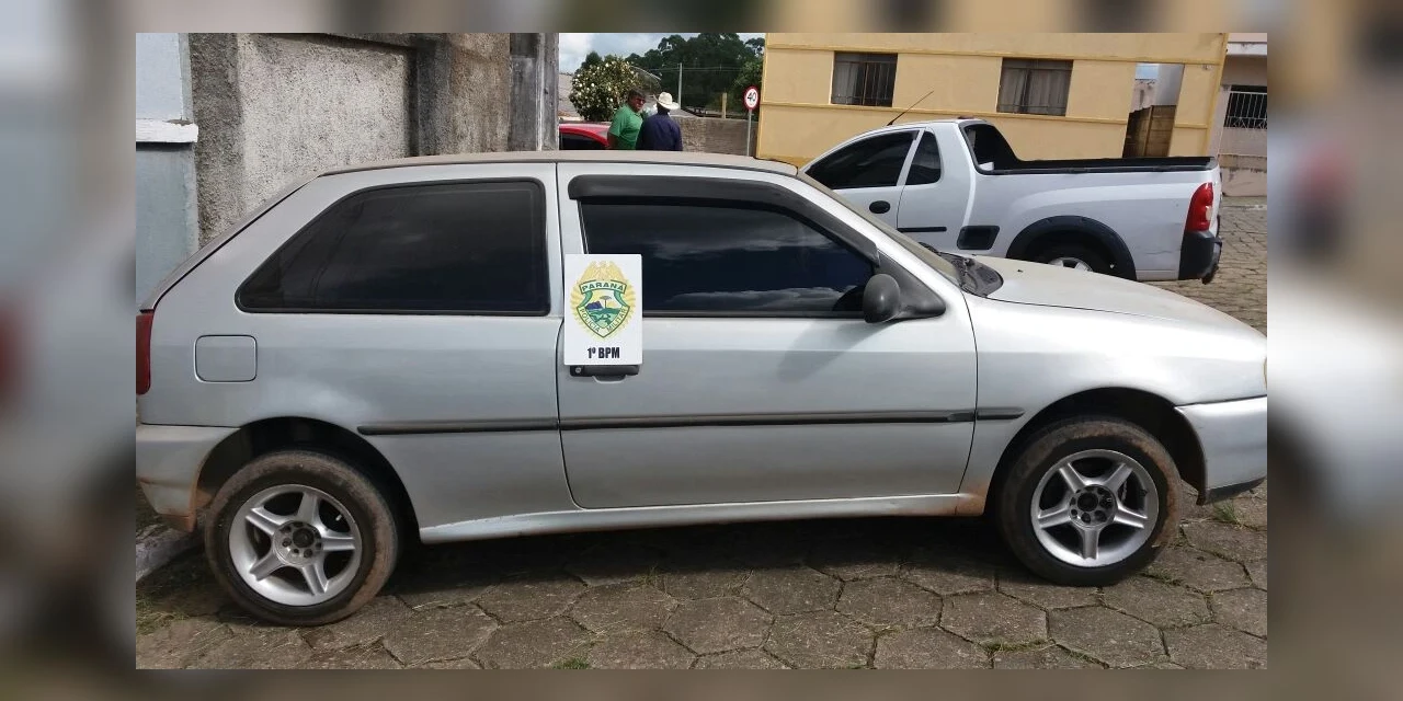 Polícia Militar de Piraí do Sul recupera veículo furtado