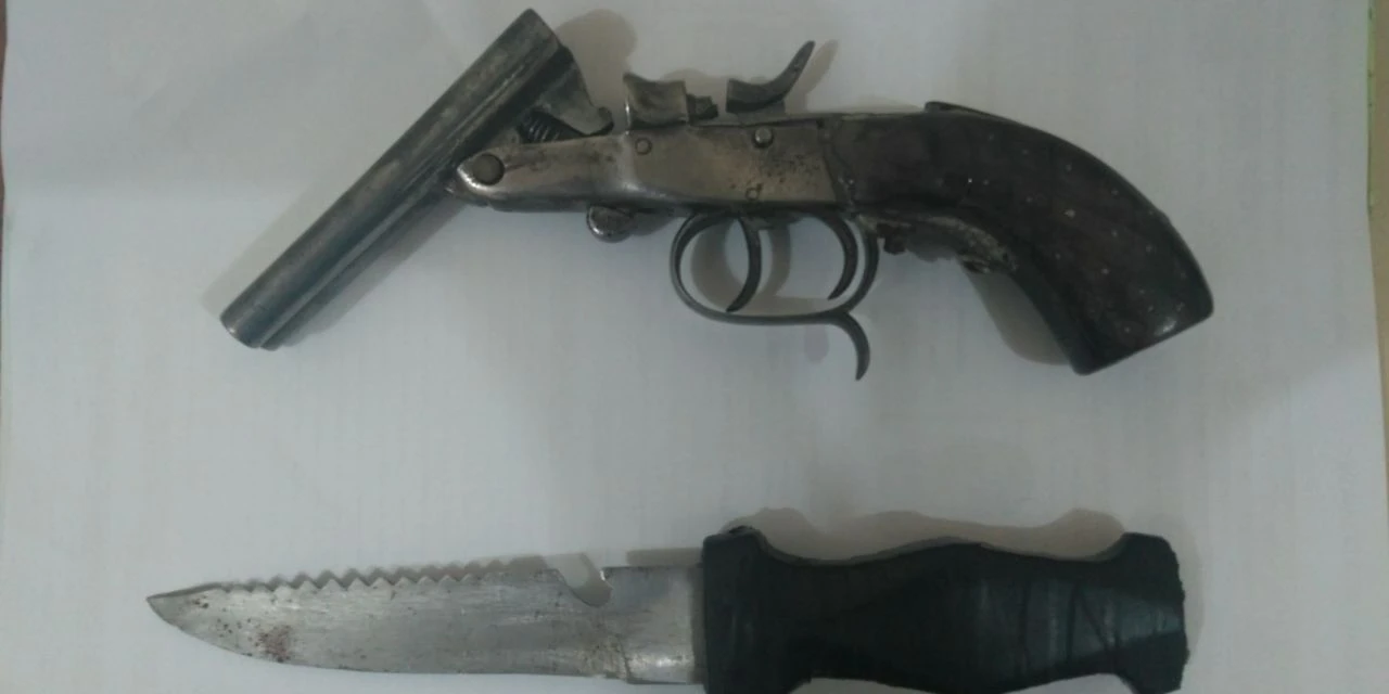 Guarda Municipal apreende armas no Centro