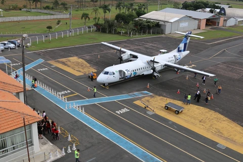 Aeroporto Sant’Ana já movimentou quase 16 mil passageiros neste ano