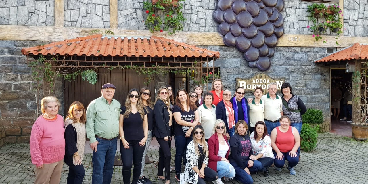 Nucleados realizam visita técnica no Caminho do Vinho