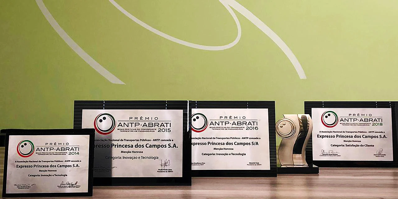 Princesa recebe Menção Honrosa do Prêmio ANTP/Abrati