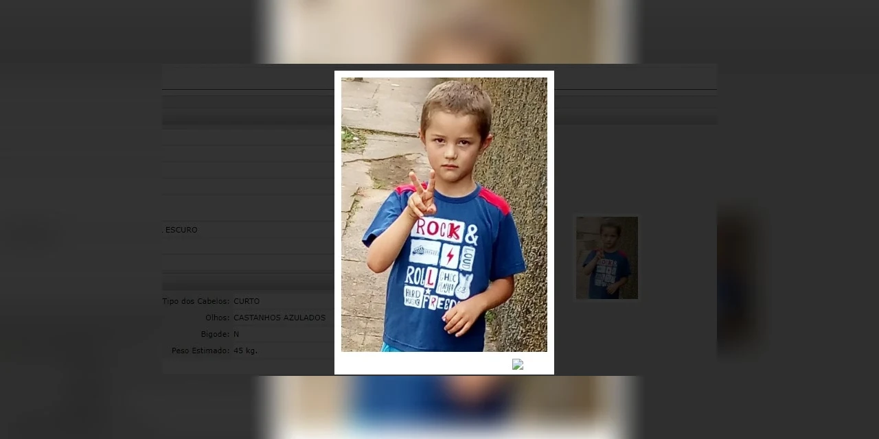 Família procura por menino desaparecido na tarde de hoje