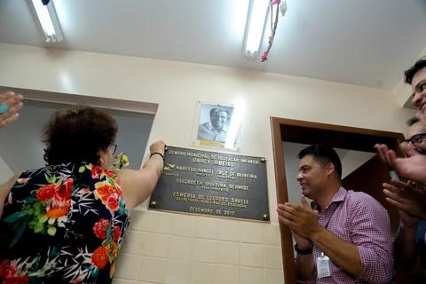 Prefeitura entrega o CMEI Darcy Ribeiro, no Jd Sâmara