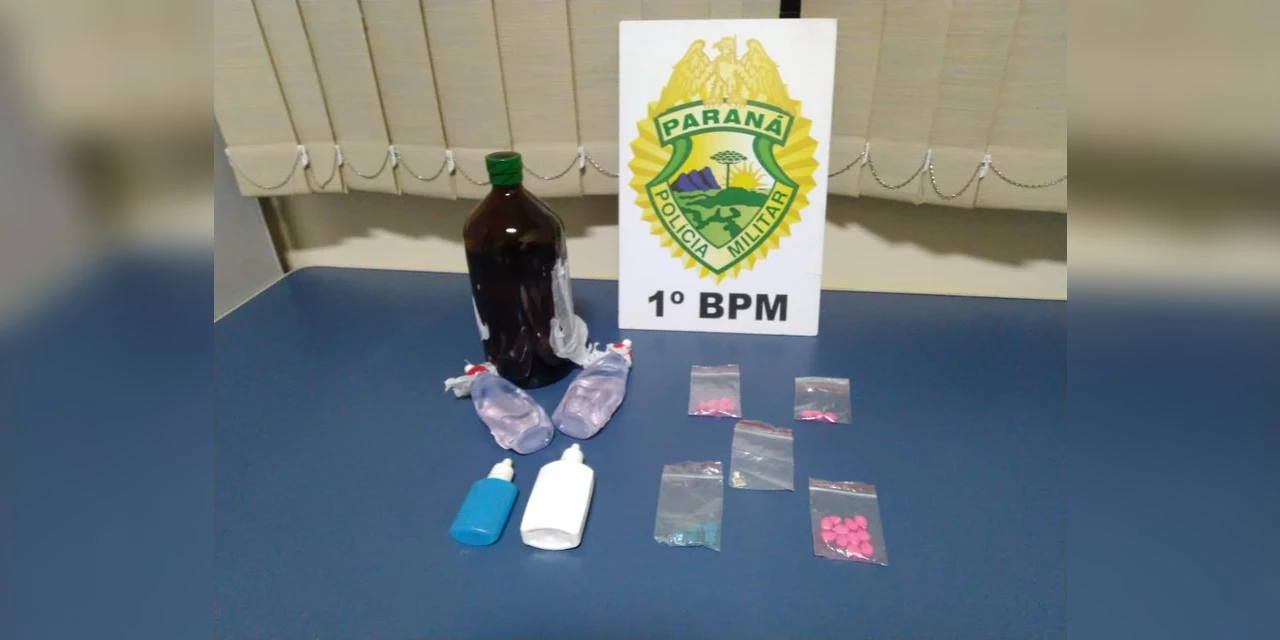 Jovens que iam a festa são flagrados com drogas no Cará-Cará