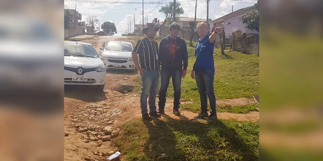 Rudolf Polaco leva secretário de Obras para quatro bairros de PG