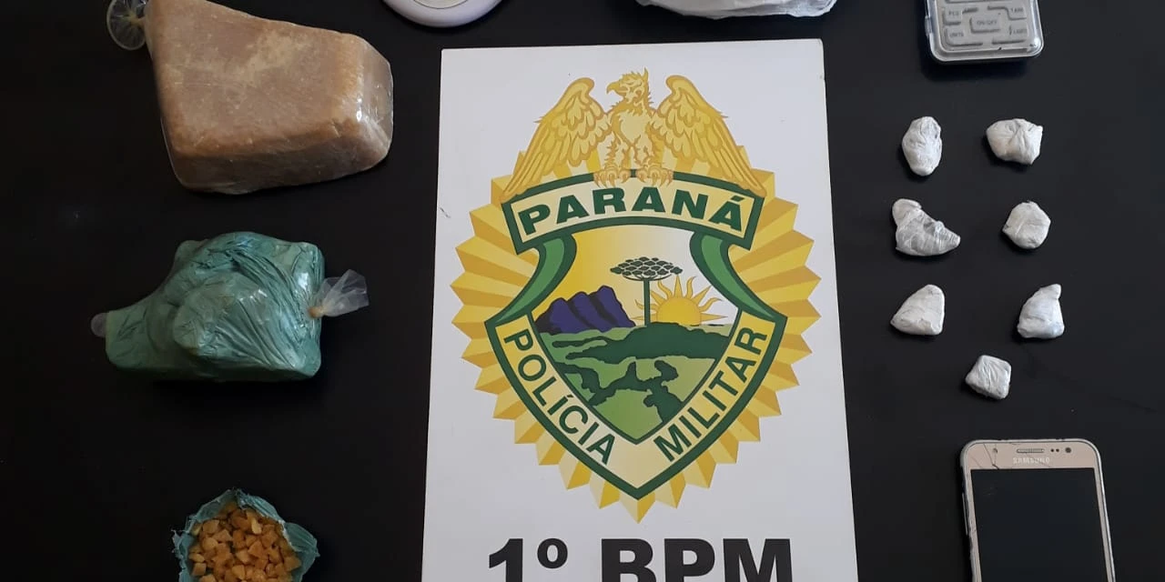 Homem de 22 anos é pego com crack e maconha em Castro