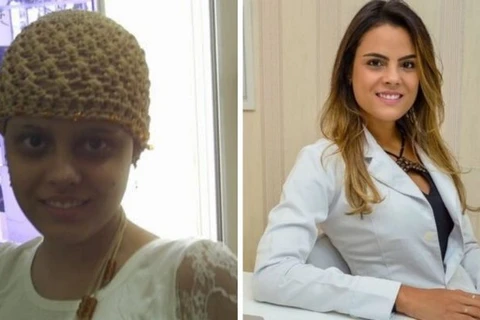 Jovem que venceu a leucemia decide virar médica para cuidar das pessoas
