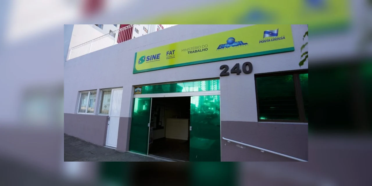 PONTA GROSSA – Vagas de emprego para sexta-feira, dia 13