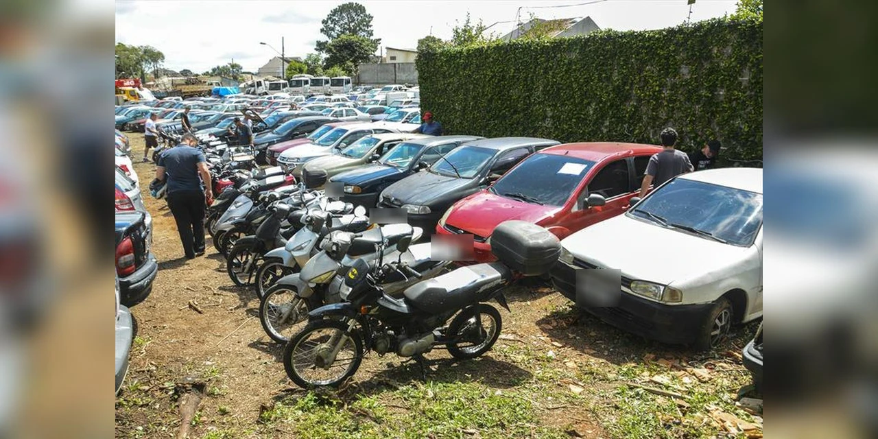 Setran realiza leilão de motos e veículos com lances a partir de R$ 500