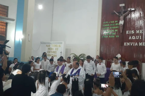 Padres assumem paróquia na Amazônia