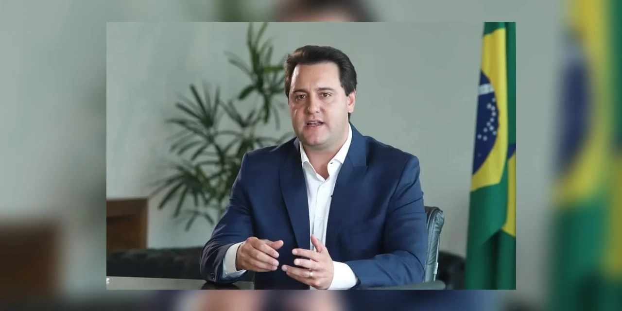 Exame de coronavírus feito pelo governador Ratinho Júnior dá negativo