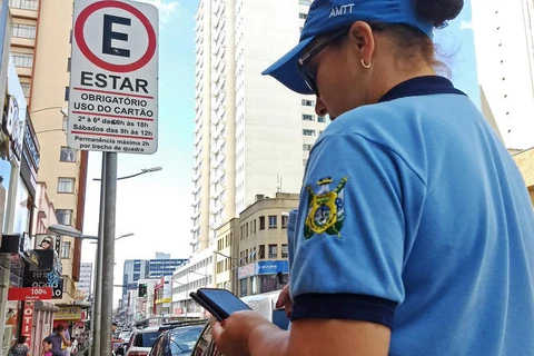 Agente do Estar localiza moto com placa adulterada durante fiscalização