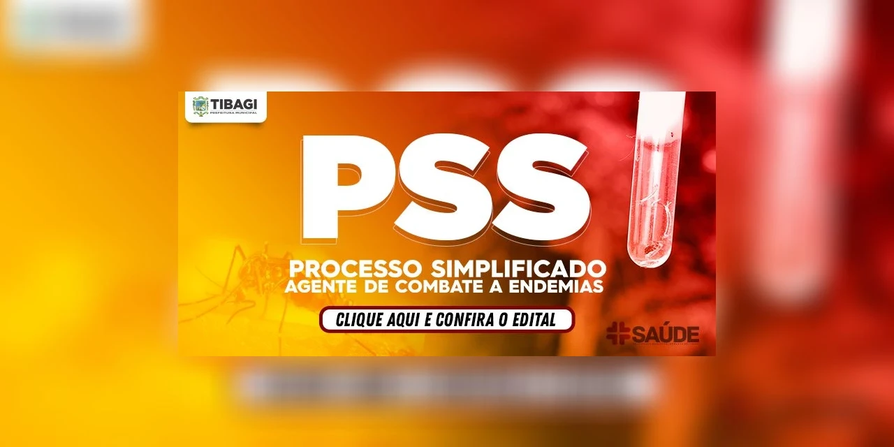 Tibagi abre PSS para contratação de agentes de endemias