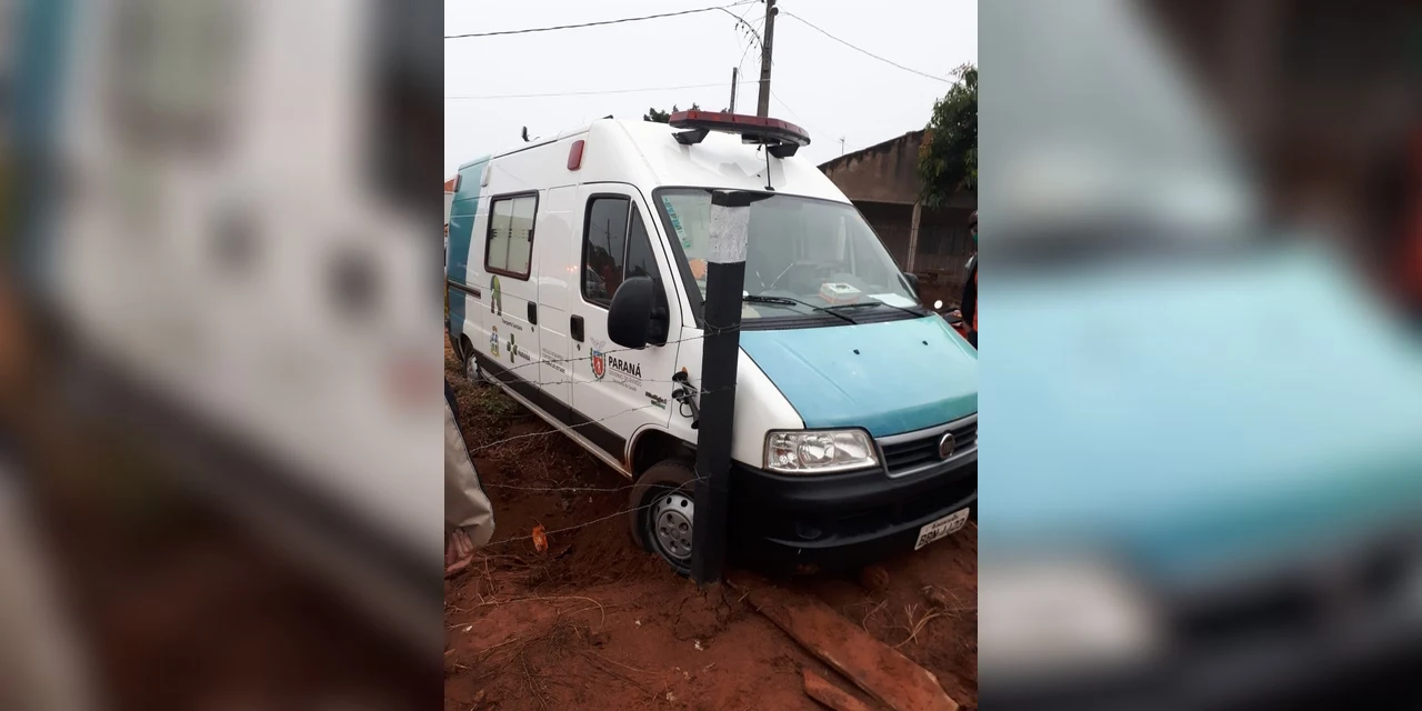 Homem é preso suspeito de furtar ambulância após receber atendimento médico, em Cruzeiro do Oeste
