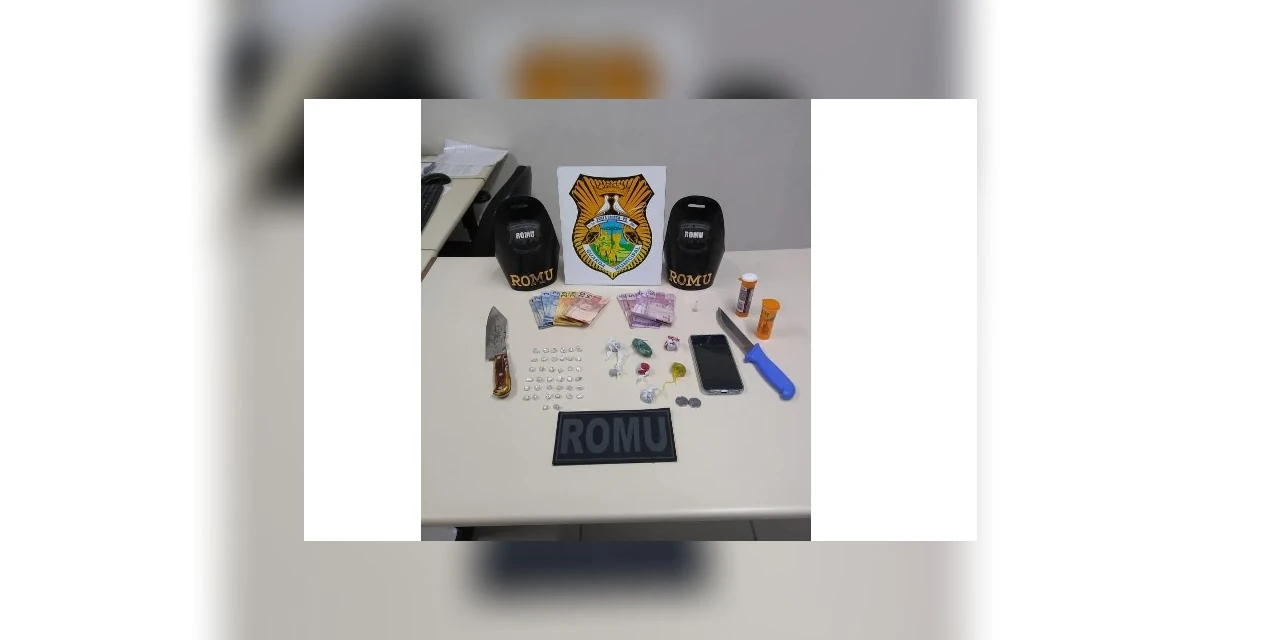 Homem é preso depois de ser flagrado vendendo drogas no Centro de Ponta Grossa