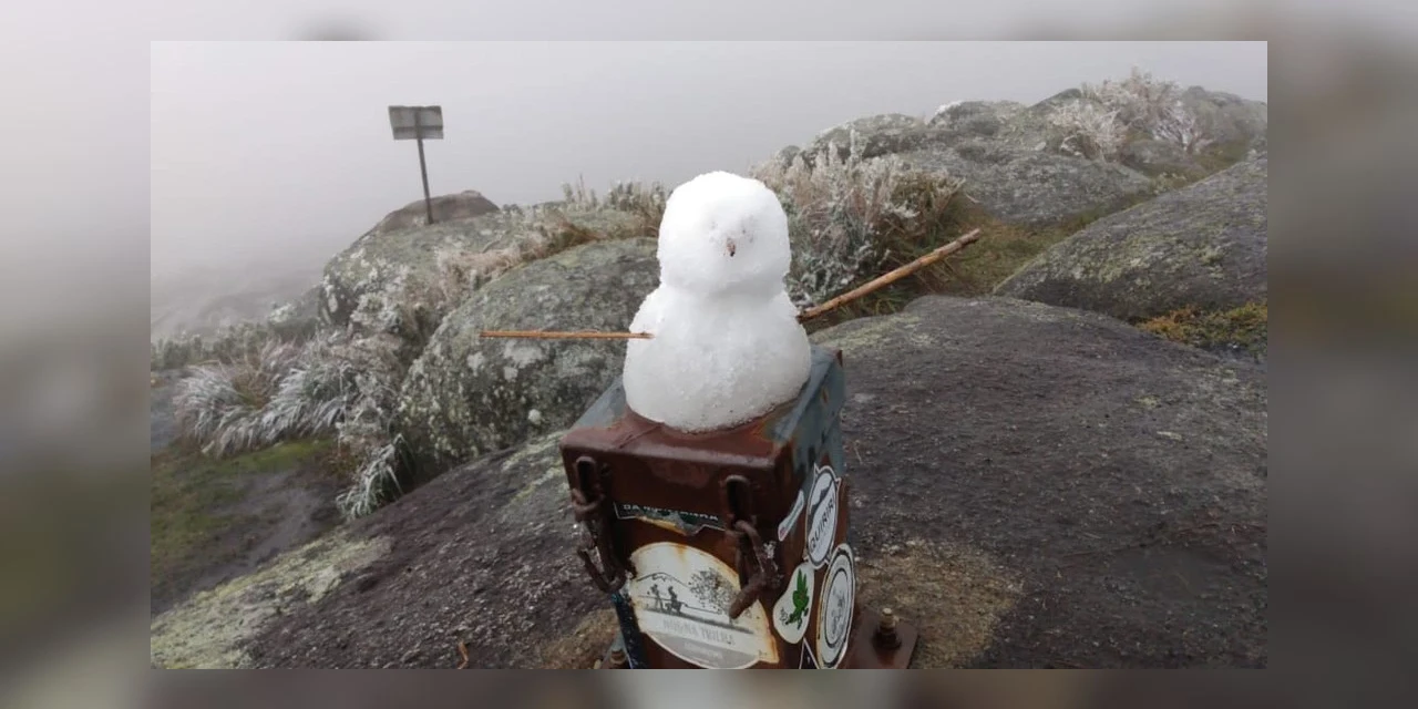 Paraná registra flocos de neve em Tijucas do Sul, diz Somar