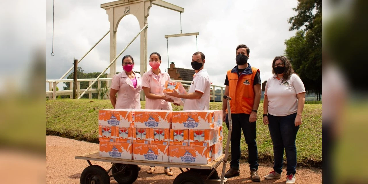 Doações são realizadas para pessoas em vulnerabilidade social e com tratamento oncológico