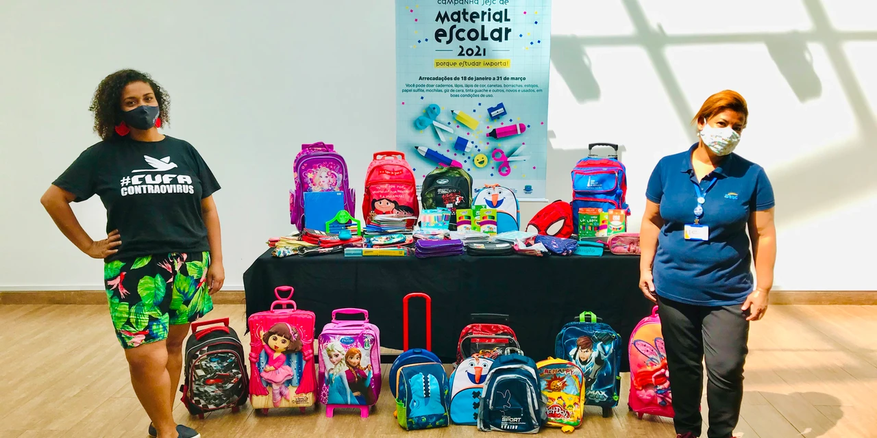 Campanha Sesc de Material Escolar beneficia instituições sociais paranaenses