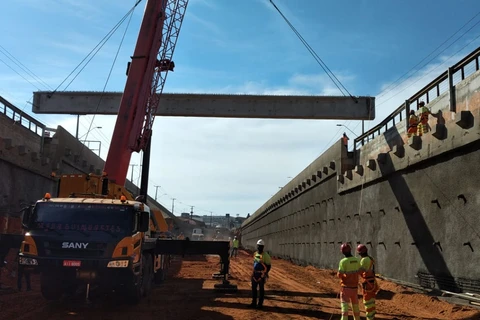 CCR RodoNorte conclui lançamento de vigas em obras na ‘Souza Naves’
