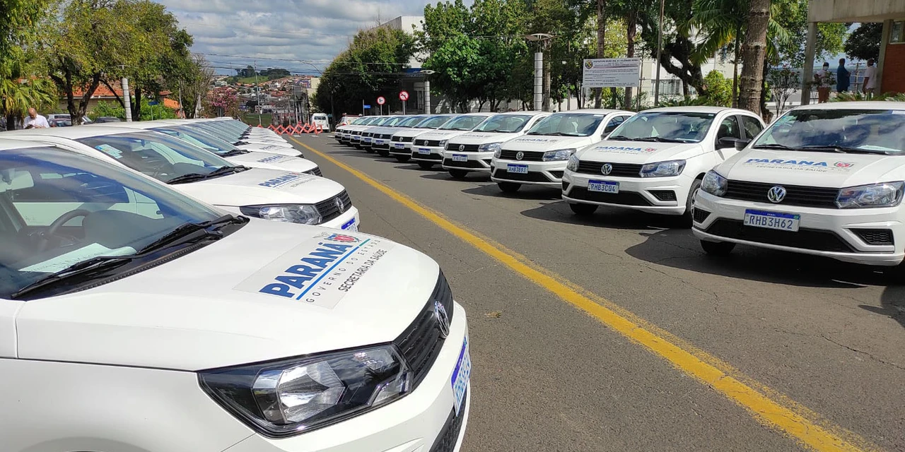Municípios da AMCG recebem carros da saúde