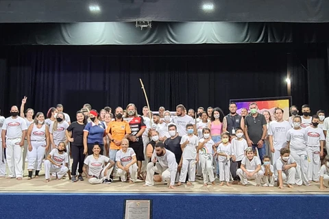 Primeiro encontro do Projeto +Capoeira reúne representantes de várias regiões do Paraná
