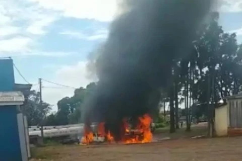 Explosão de caminhão mata trabalhador em Ponta Grossa
