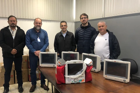Aliel entrega novos equipamentos para a Saúde de PG