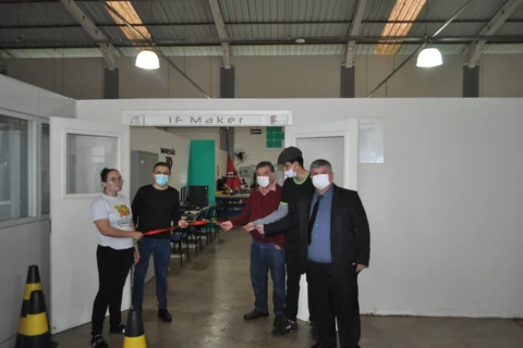 IFPR Campus Telêmaco Borba realiza cerimônia de inauguração do CIP (Centro Interdisciplinar de Pesquisa) e do Laboratório IF Maker