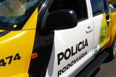 Piraiense fica ferido em colisão traseira atendida pela PRE na PR 151