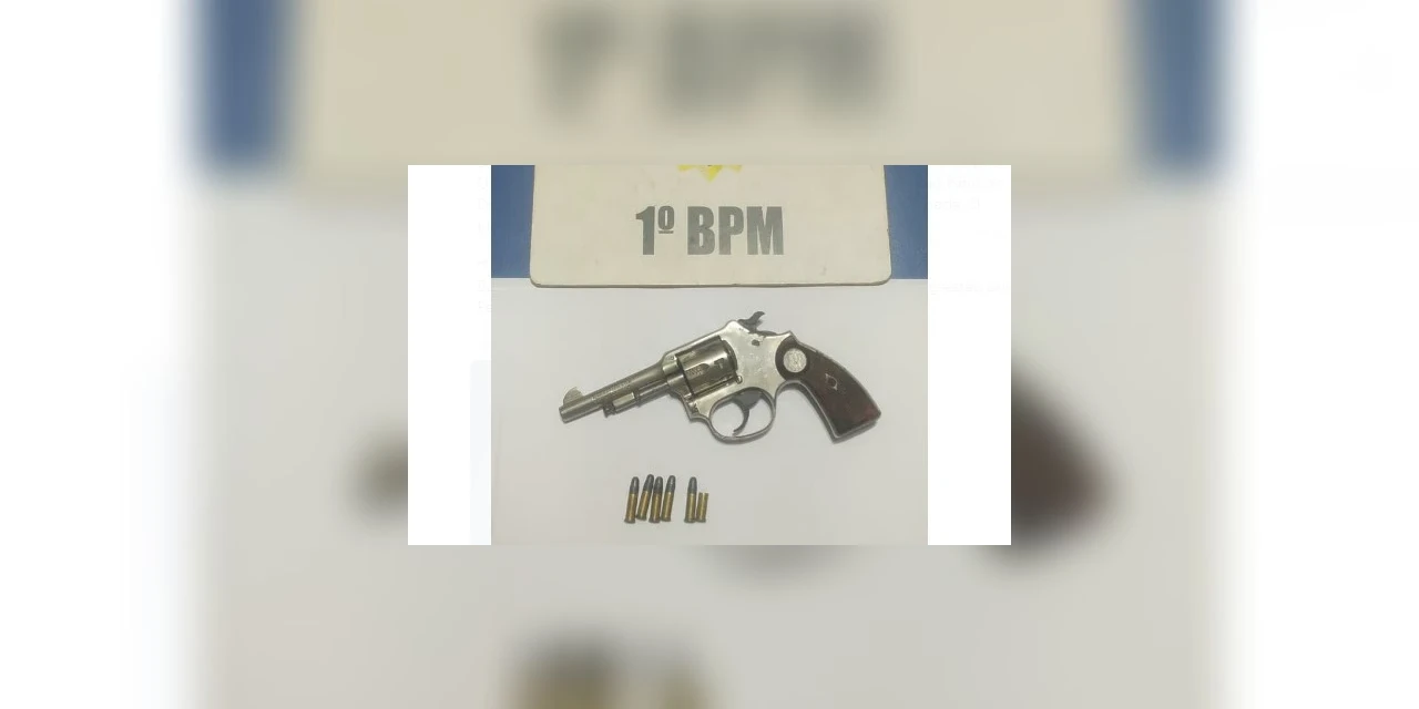 PM apreende veículo e arma de fogo durante atendimento de ocorrência