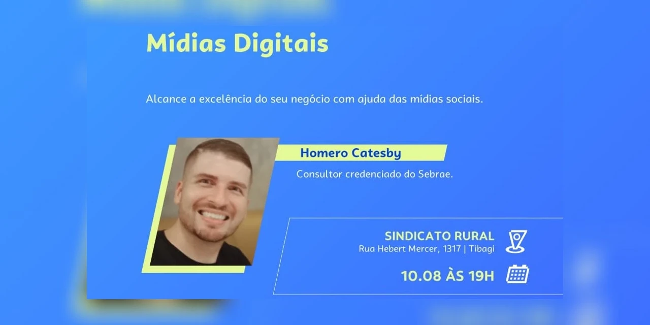 Desenvolvimento de Tibagi promove curso sobre Mídias Digitais