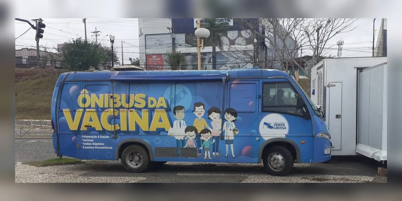Ônibus da Vacina segue neste fim de semana na Expo&amp;Flor