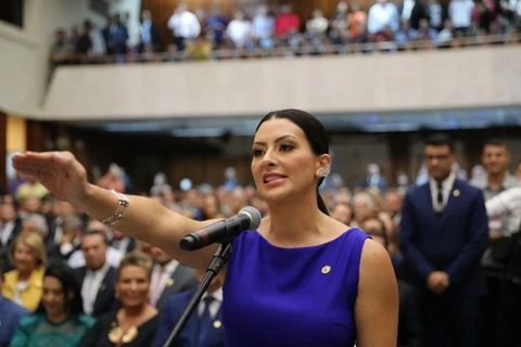 Mabel Canto é empossada a deputada estadual mais votada da história de PG