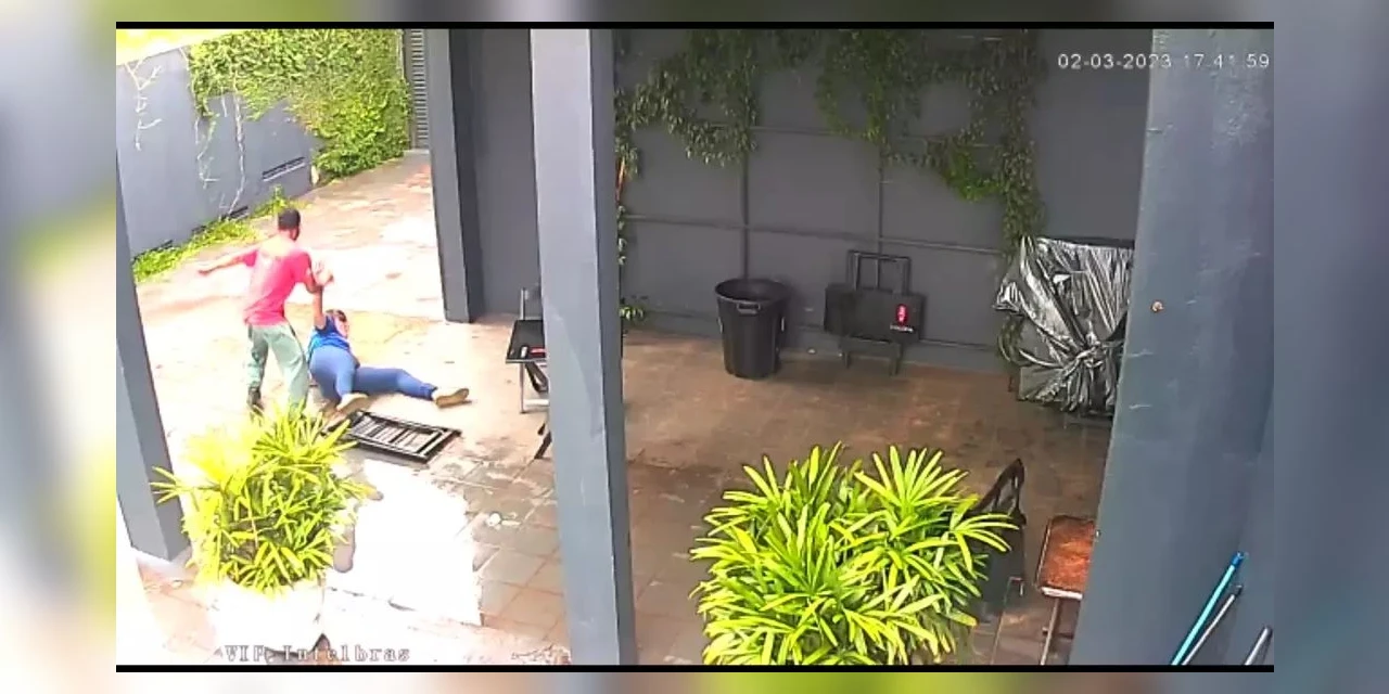 Testemunha diz que agressor ia acabar matando mulher em posto