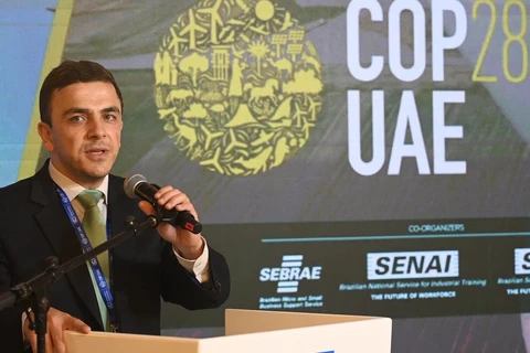 Aliel debate crédito de carbono com lideranças mundiais na COP28
