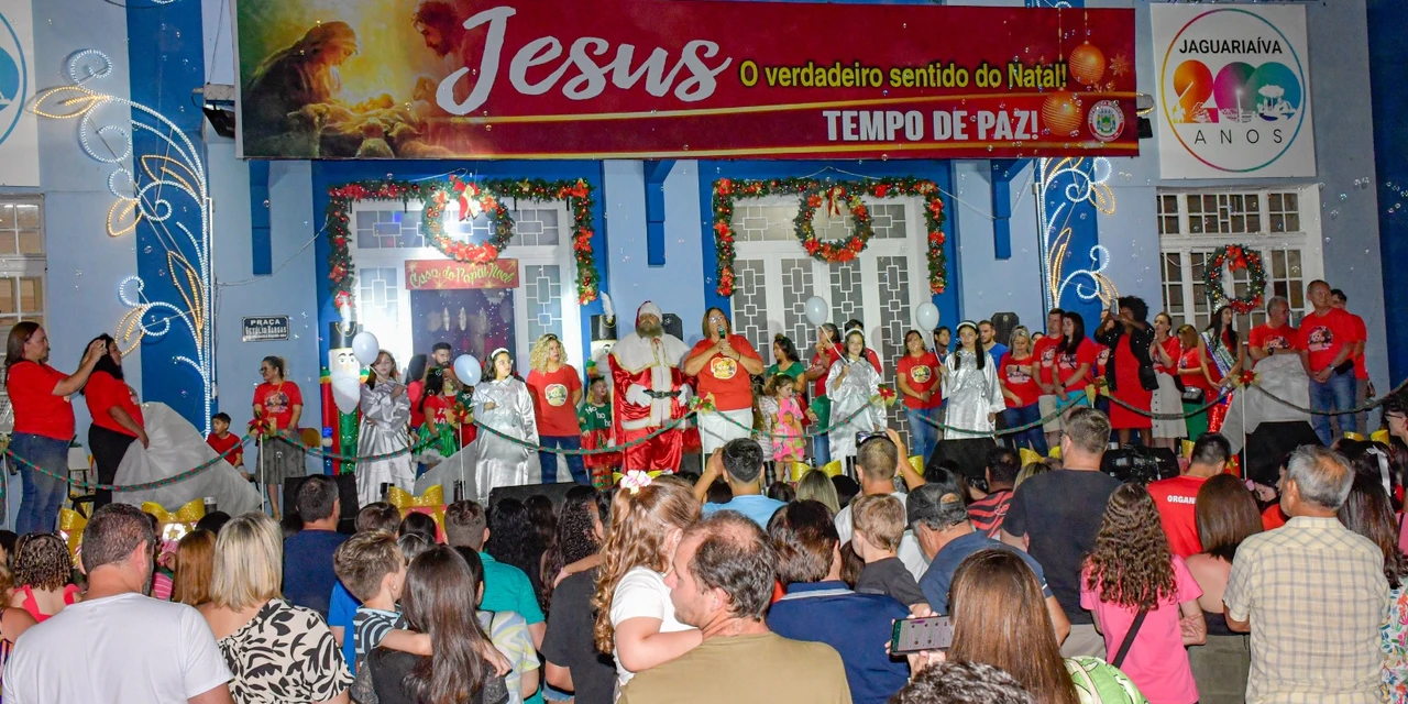 Programação do XV Natal para Todos encanta e movimenta Jaguariaíva