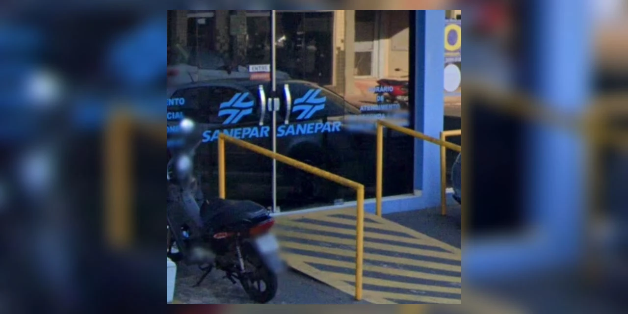 Homem quebra escritório da Sanepar após não conseguir parcelar conta