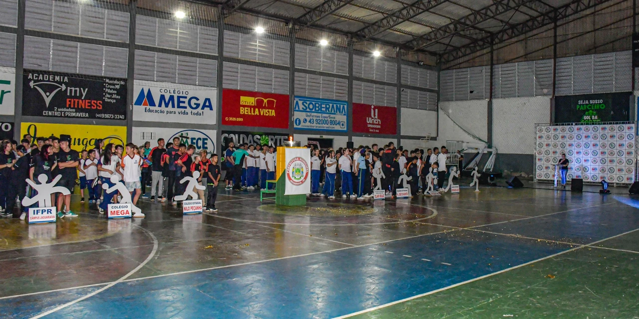 Fase Municipal dos 70º Jogos Escolares do Paraná está aberta em Jaguariaíva