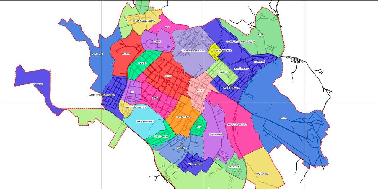Piraí do Sul terá nova denominação e delimitação dos bairros da zona urbana