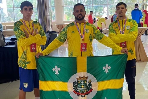 Arapoti tem três representantes na 1ª Fase do Mundial Sub-17 de Futsal