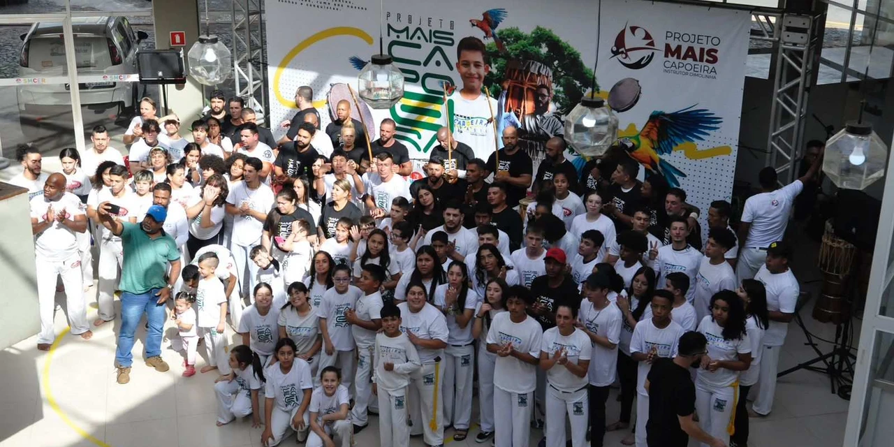 Festival Cultural Mais Capoeira 2024 reúne cerca de 150 capoeiristas em Telêmaco Borba