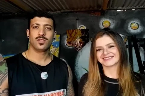 'Soldador maromba' monta academia em casa adaptando peças de ferro-velho, em Ponta Grossa