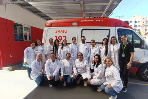 CIMSAMU recebe instituições para visitas técnicas