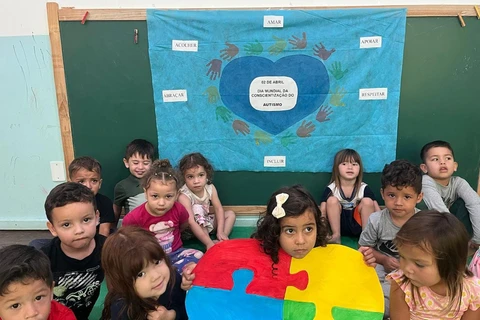 Abril Azul: Tibagi promove mês de conscientização sobre autismo