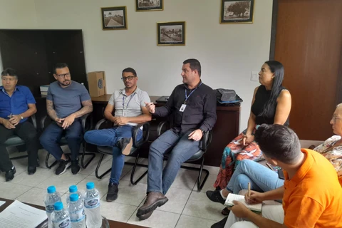 Prefeito Rildo, Sanepar, vereadores e Saúde debatem qualidade da água em Tibagi