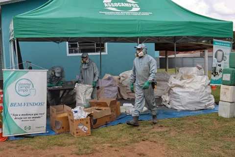 Campanha de recolhimento de embalagens de agrotóxicos arrecada mais de 2,6 toneladas em Piraí do Sul