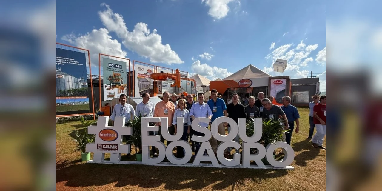 Secretário Kassab visita estande da Granfinale e Calpar na Agrishow e ouve demandas do setor agrícola