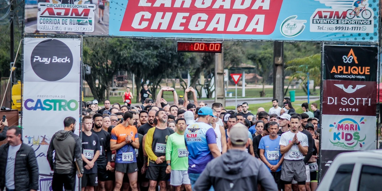‘Prainha Run’ reúne mais de 200 atletas em Castro